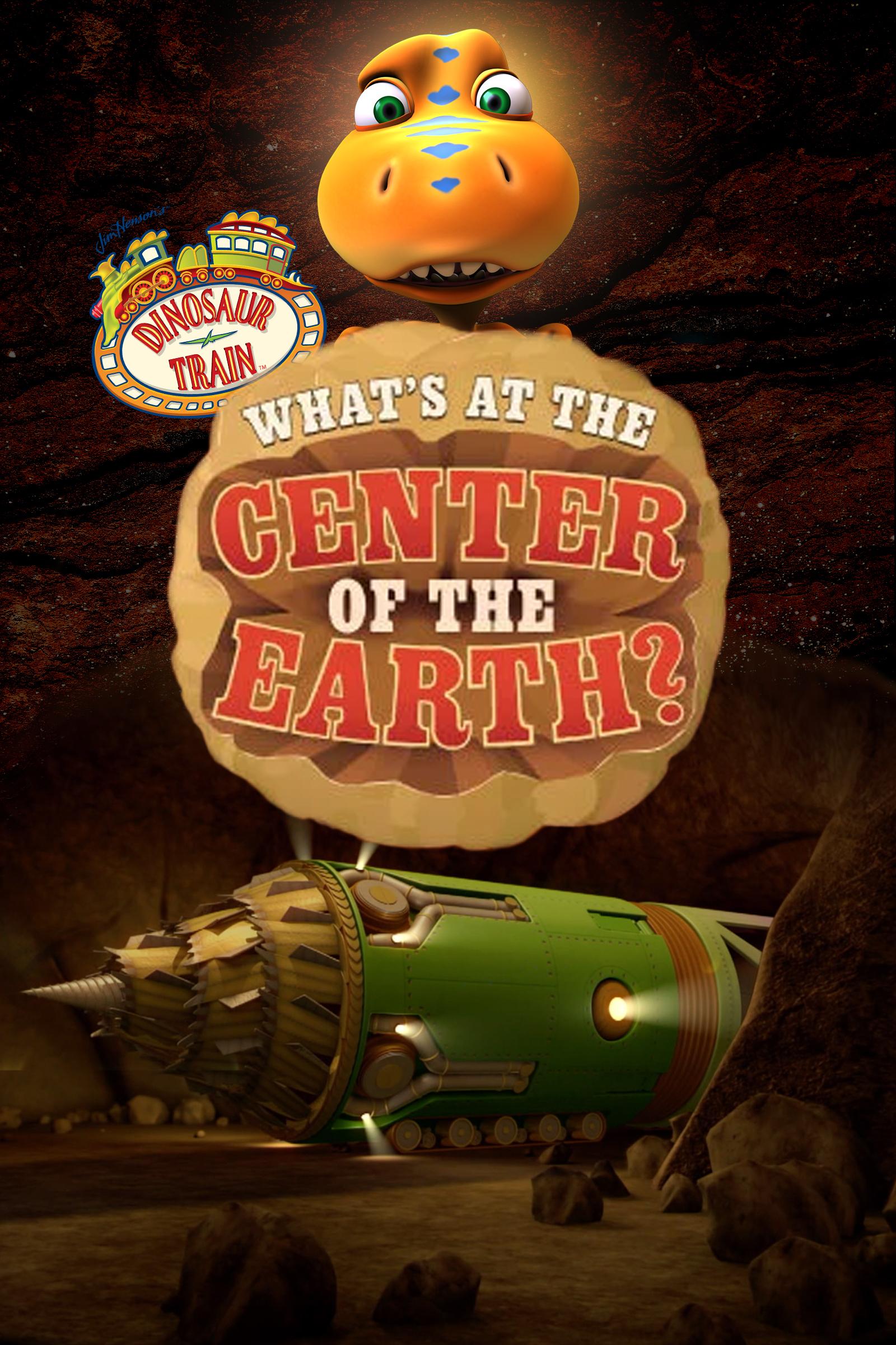 The kids take a journey on the Drill Engine Train to the center of Earth.