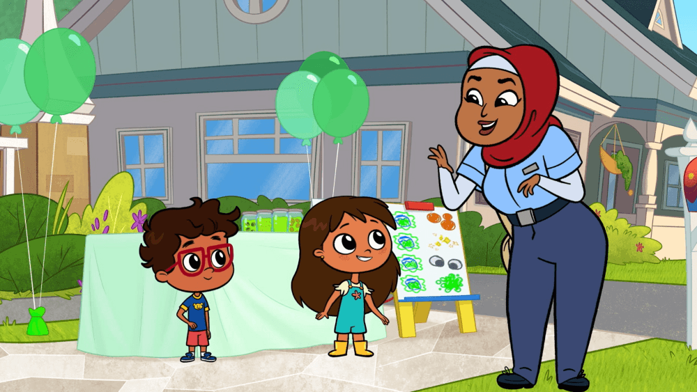 Rosie & Javi open a slime store.