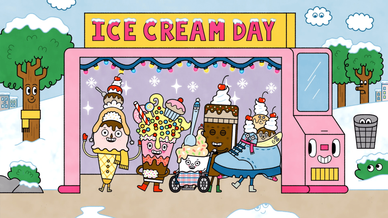 Watt receives a musical lesson about how City Island celebrates different holidays!