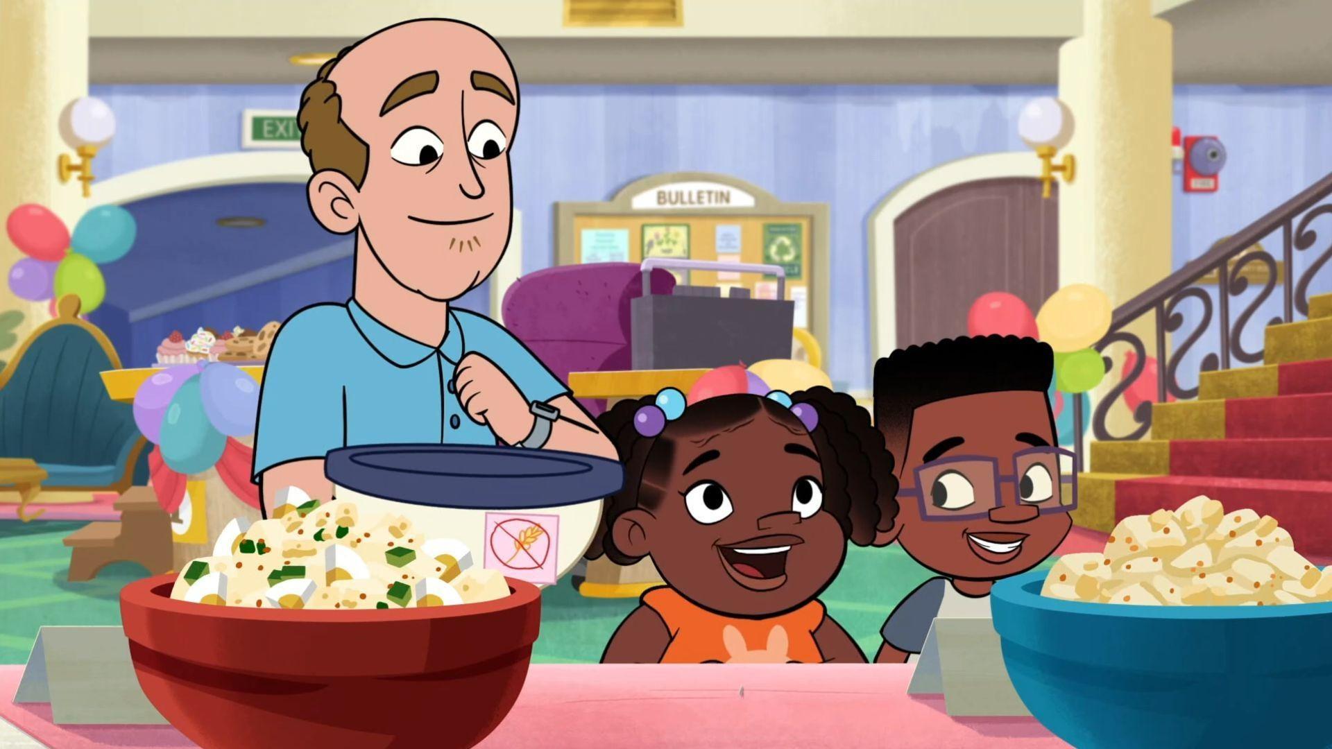 Phoebe & Jay learn about food labels.