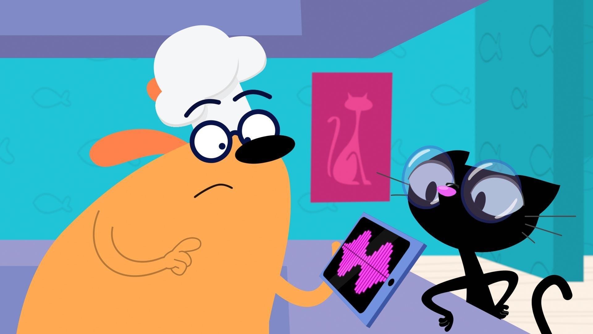 Ruff and Scruff compete to make the tastiest egg dish in the shape of a duck!