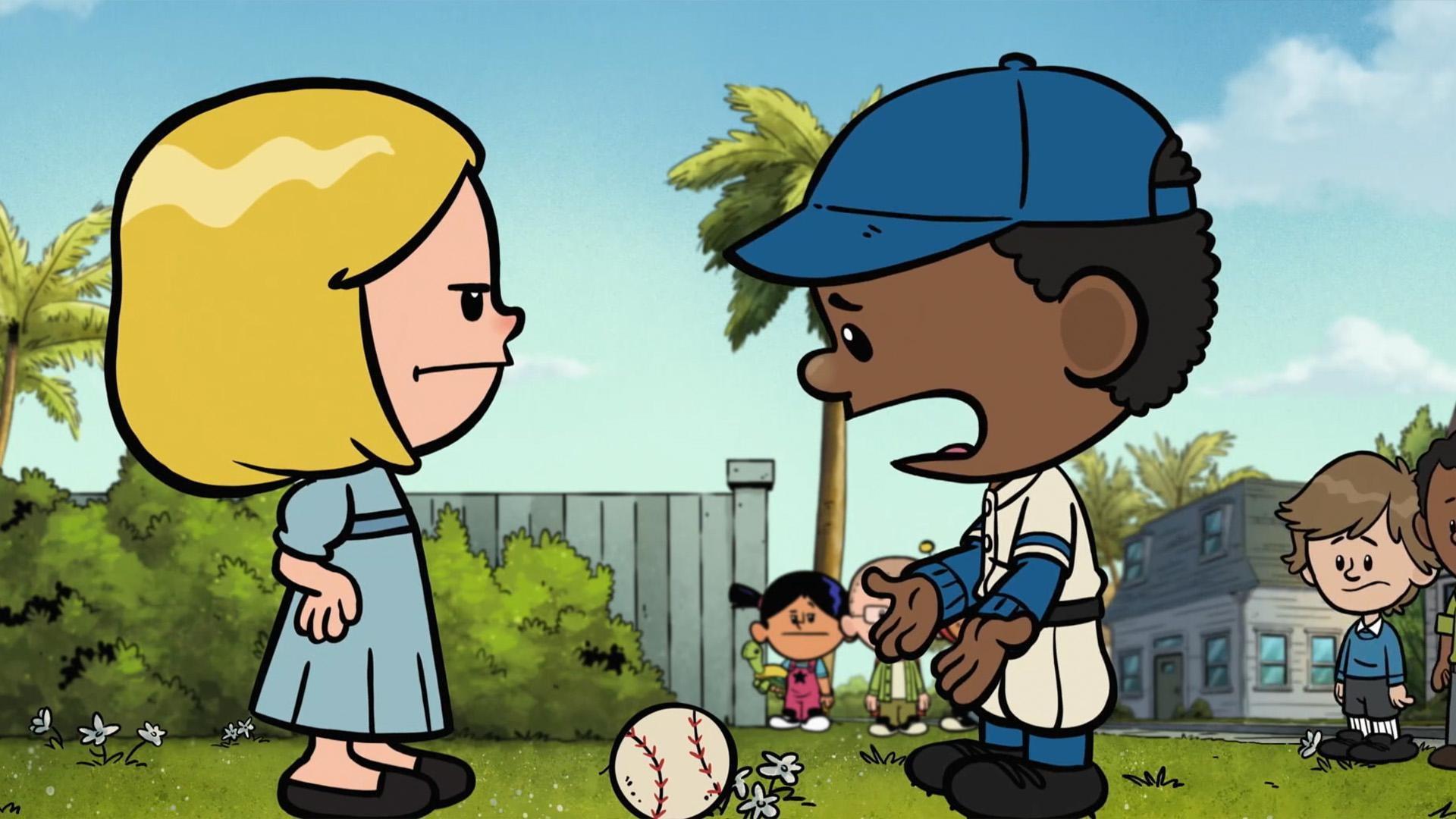 Jackie Robinson shows Xavier when something isn't right, it takes courage to change it.