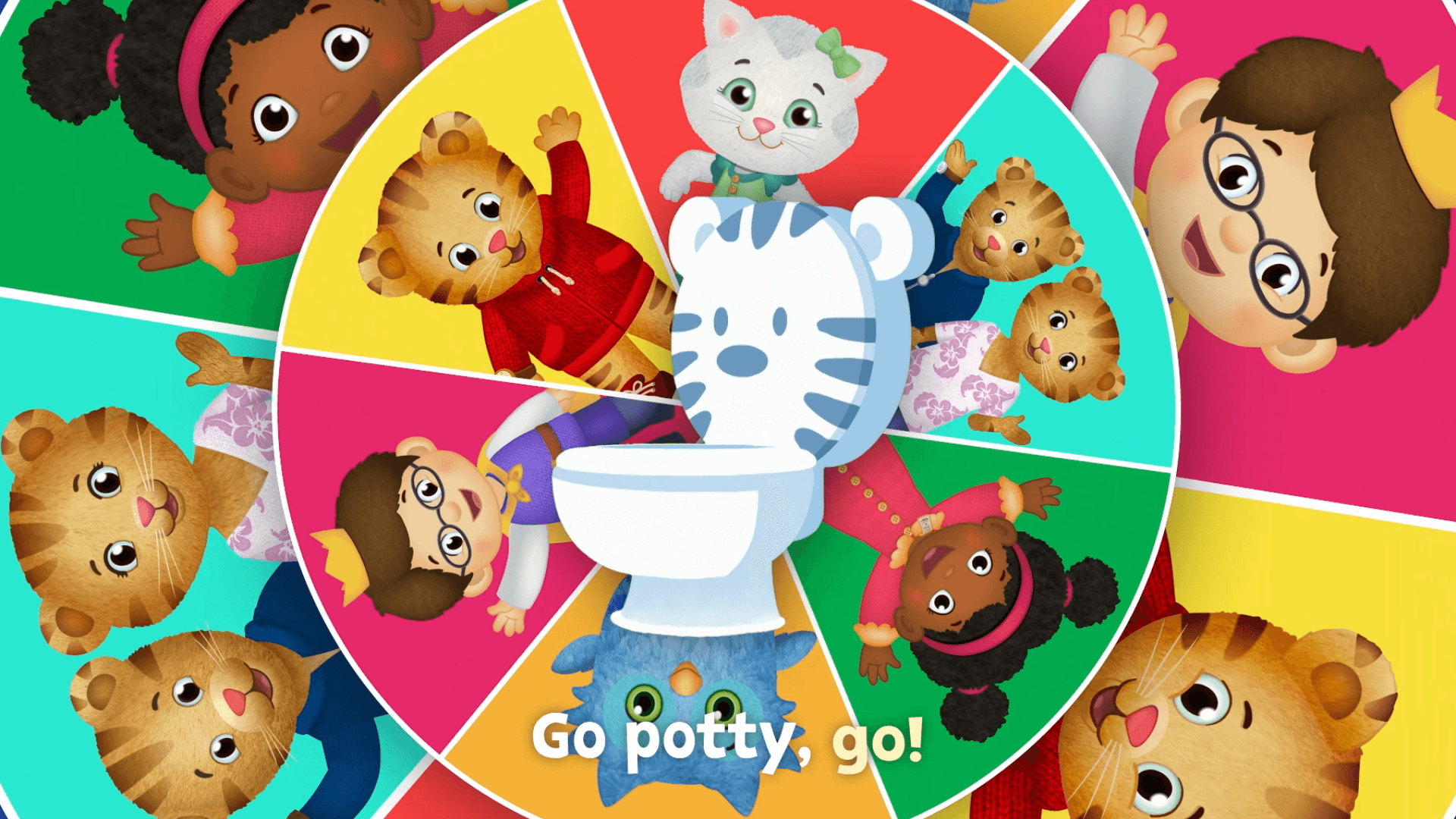Sing along with Daniel Tiger and his friends as they sing about going to the potty.