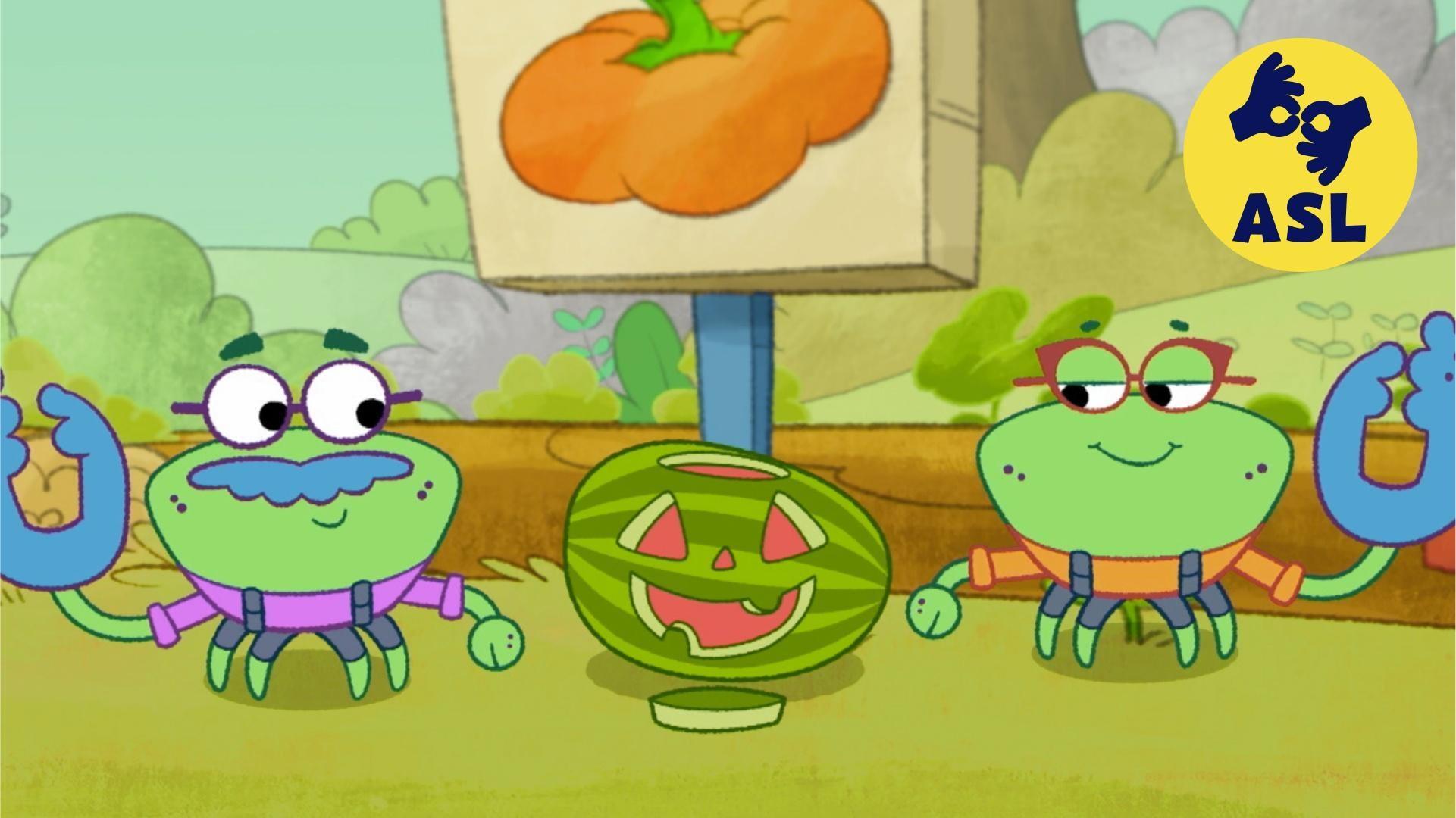 The Wombats create a summer Halloween. / The Wombats build a giant snow globe for Zeke.