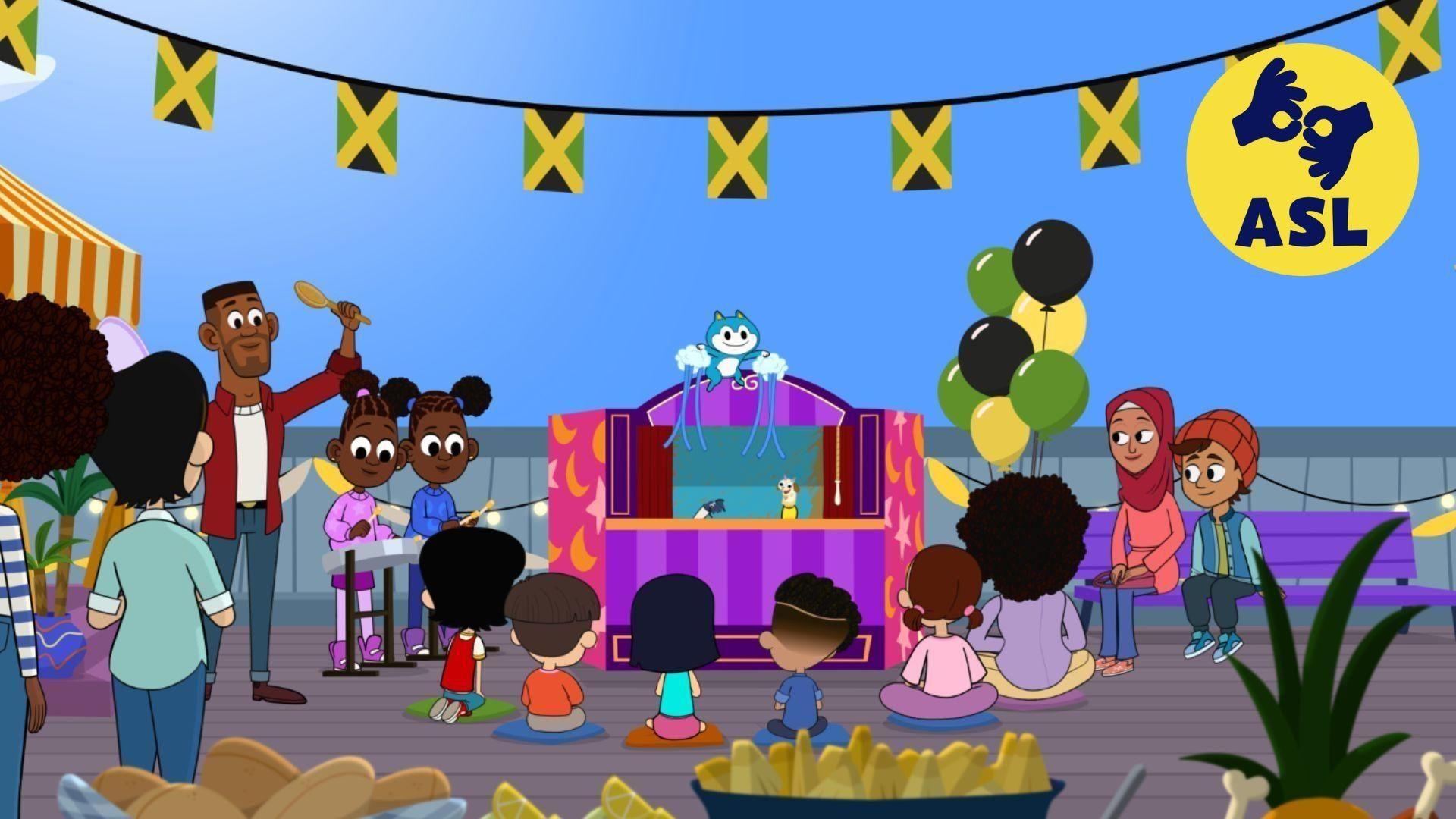 Liana has a problem with a school art project. /Luke and Lyla put on a puppet show.