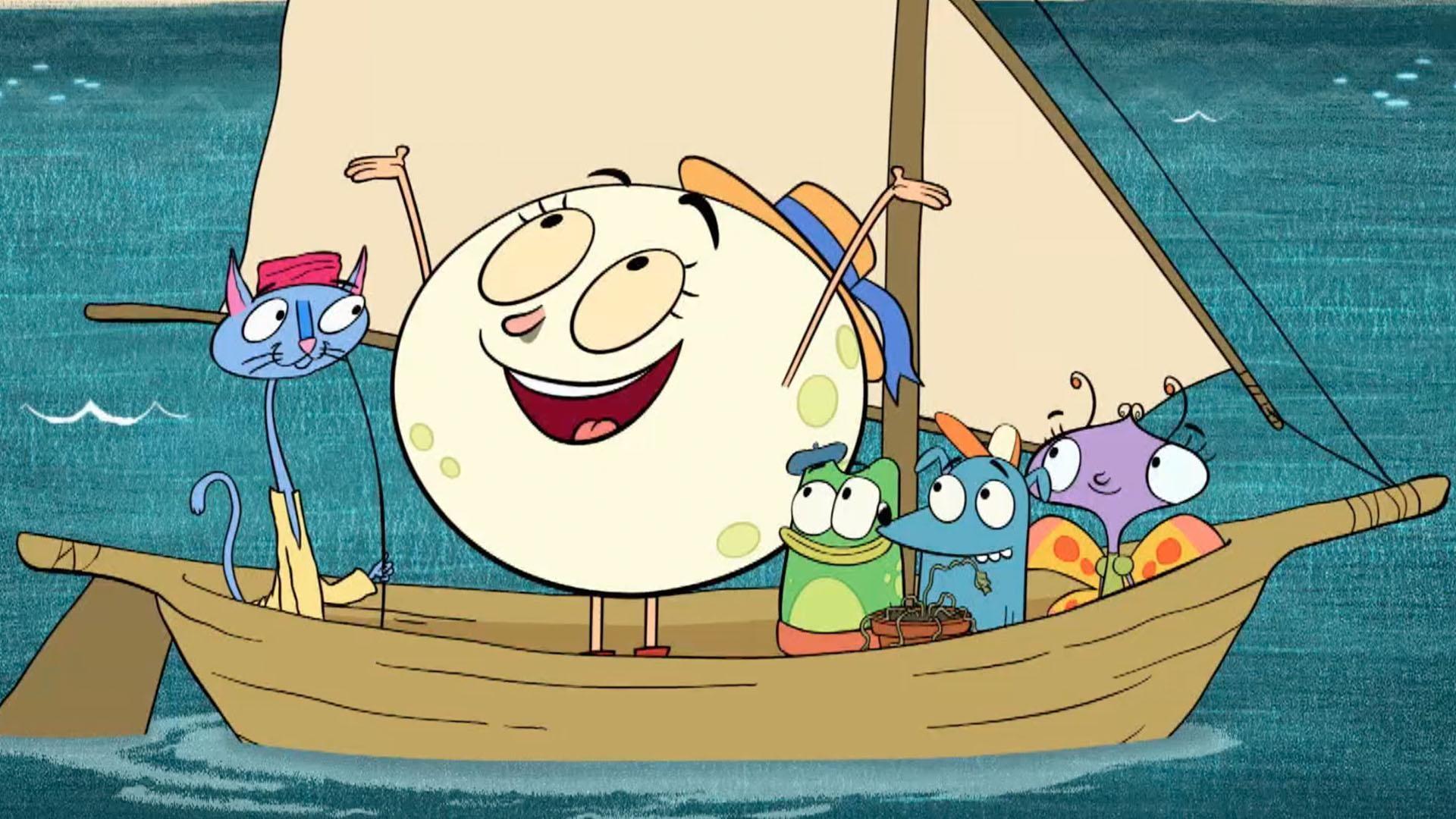 Luna and the kids race to save Bob the Plant. / Honey's lost in Cairo!