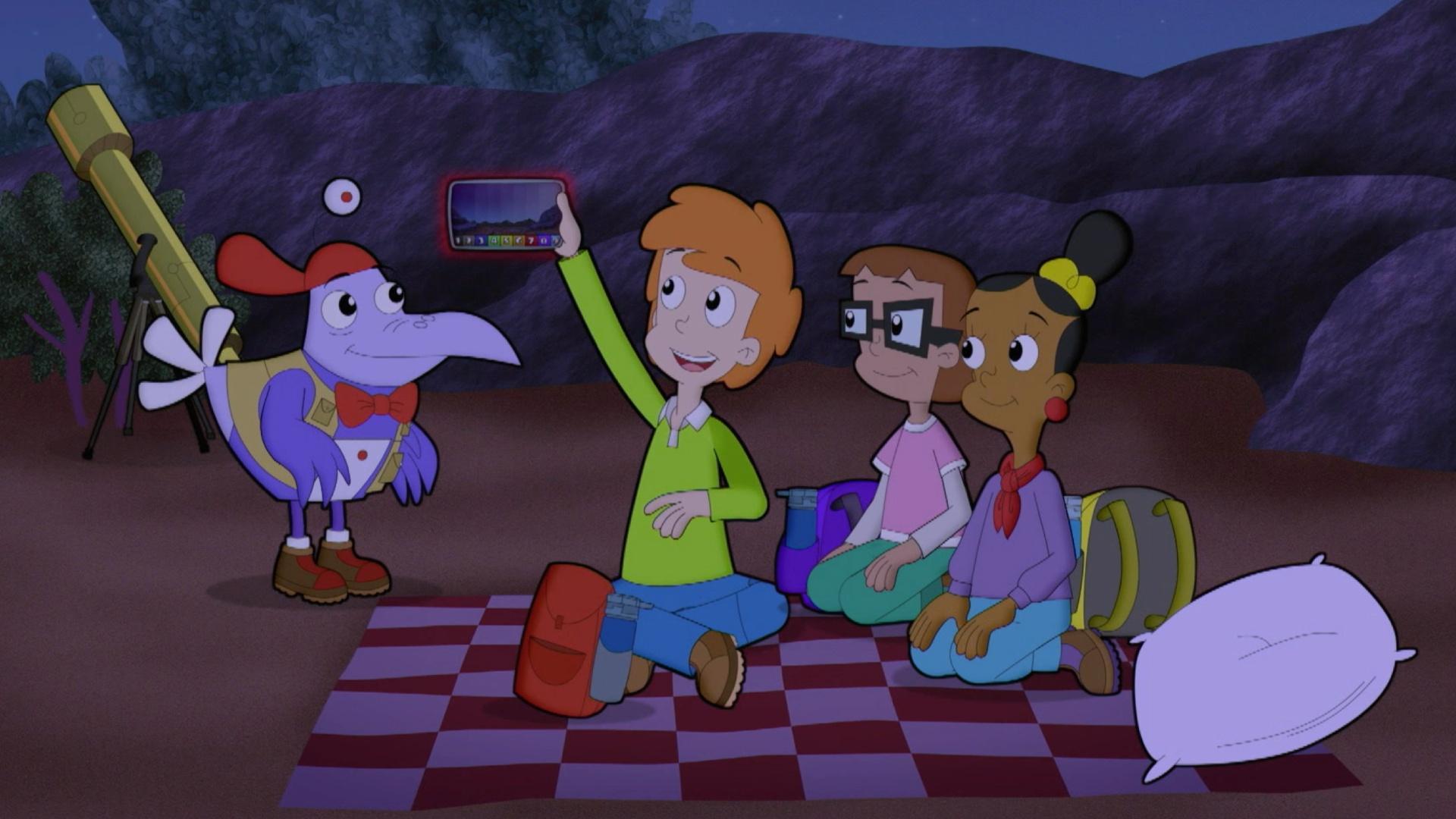 The CyberSquad awaits the return of Kacy's Comet.