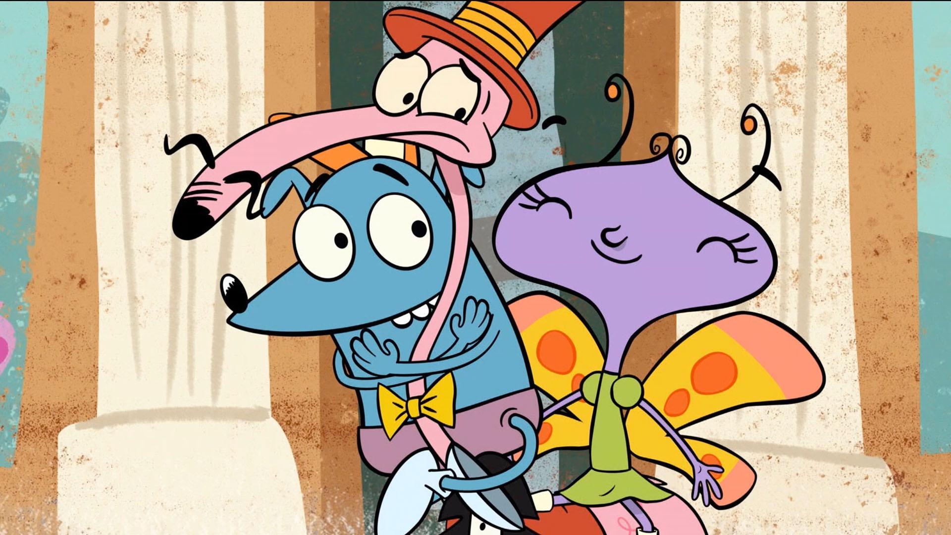 Señor Fabuloso has lost his creativity. / Carmen makes a new friend in Barcelona.