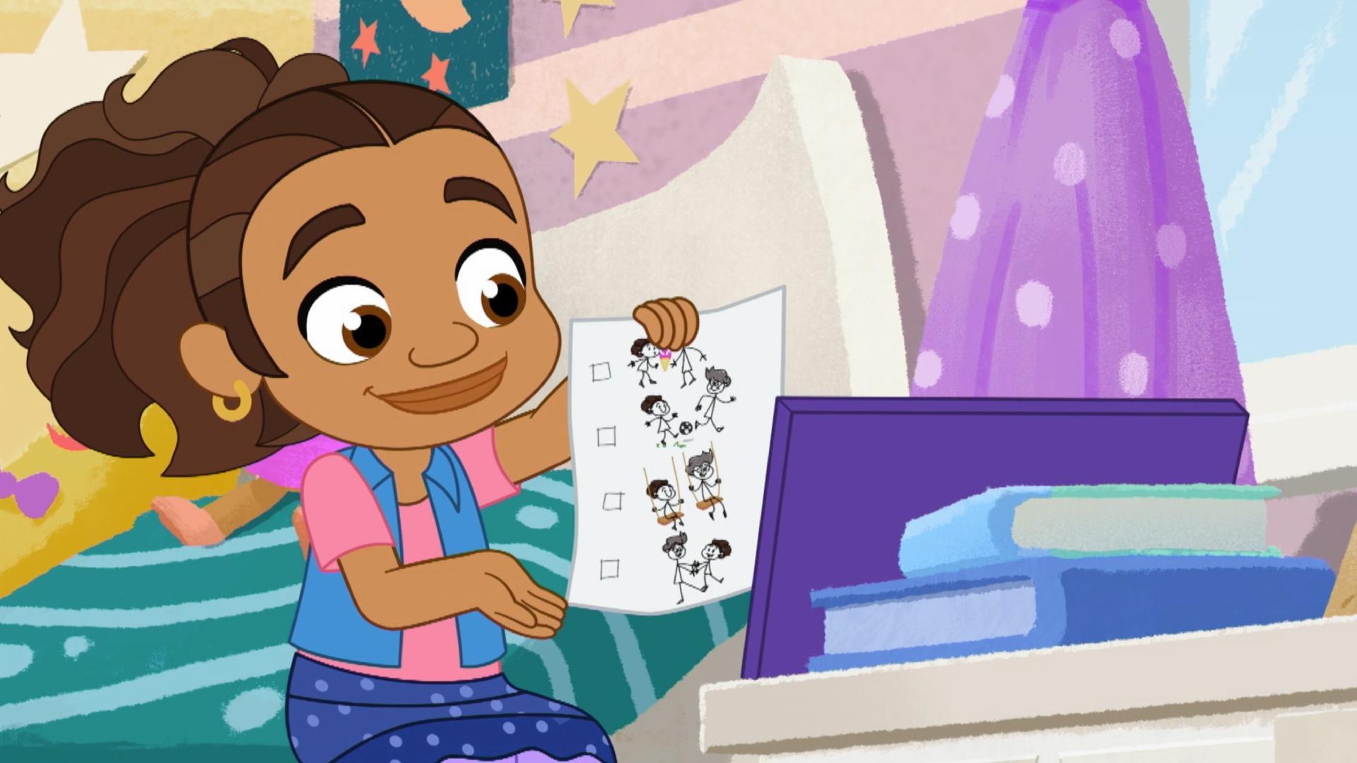 Granny Isa is coming to visit. / Alma & Junior take Chacho to the playground.