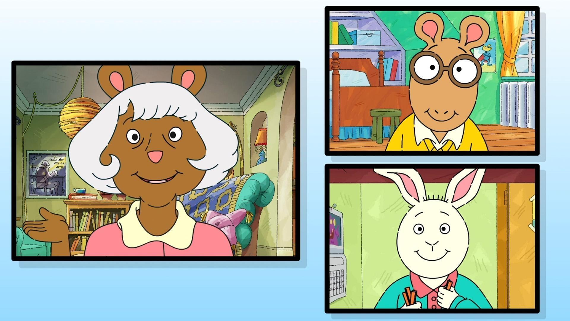 Arthur, Buster, and Mrs. MacGrady talk about ways we can all fight racism.