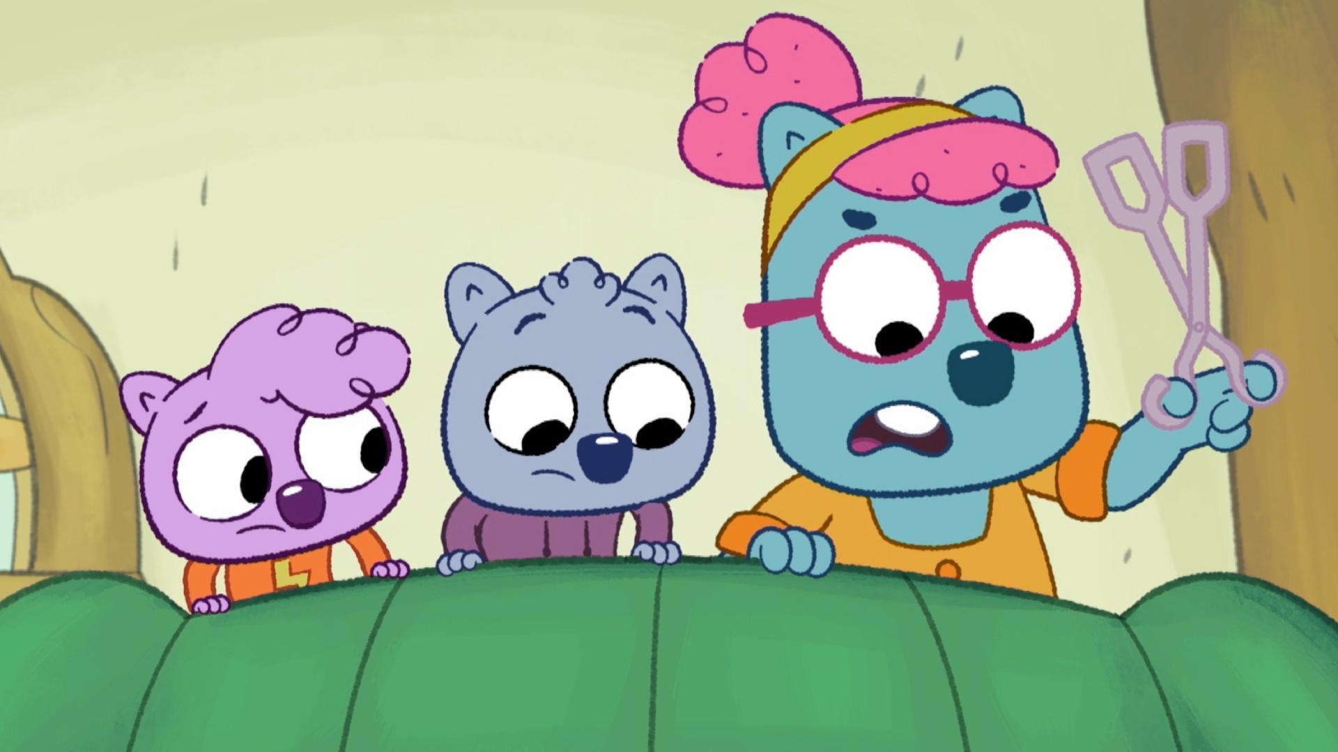 Malik makes Snout less stinky. / The Wombats create a crunchy, new cornbread recipe.