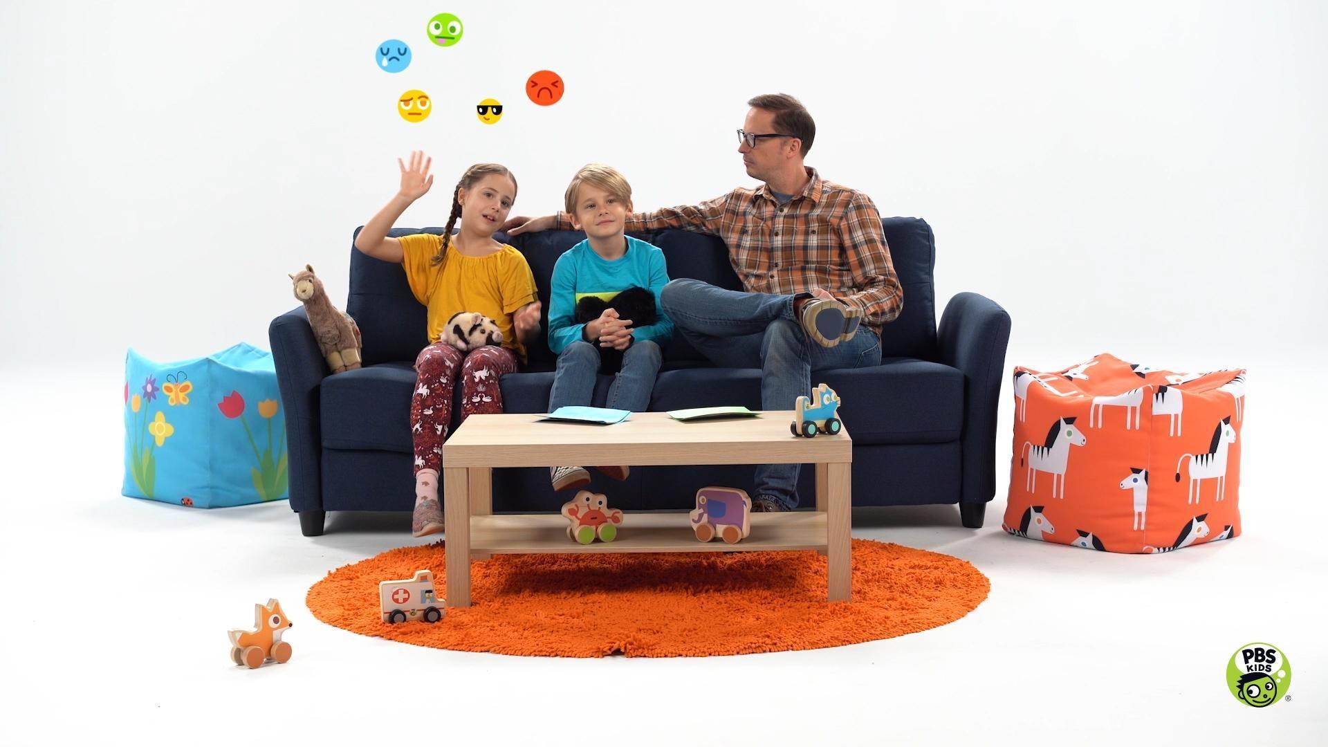 PBS KIDS talk about their feelings and emotions.