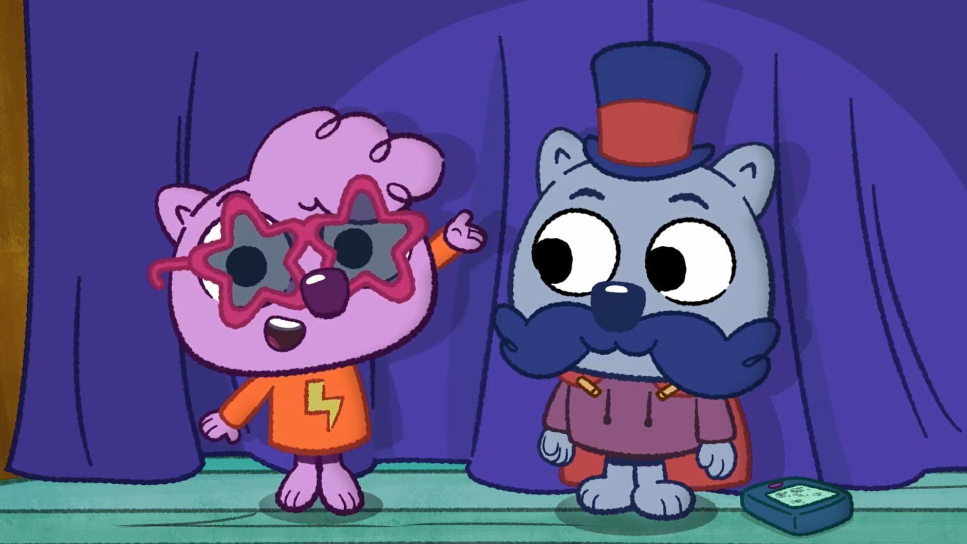 The Treeborhood party planning committee plans a Carnaval. / Malik perfects a magic trick.