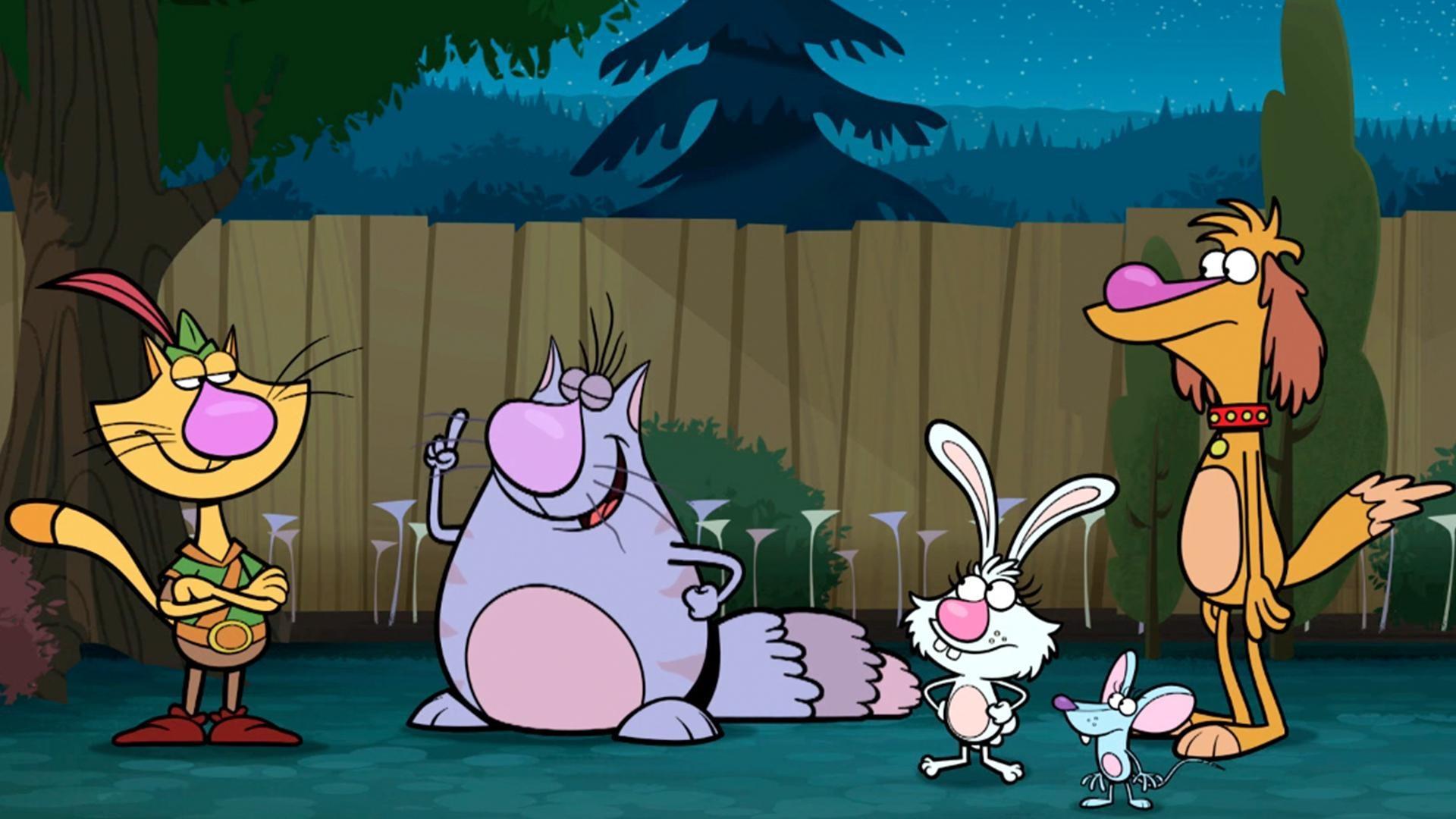 Ronald challenges Nature Cat and his friends to compete in the Glow Games!