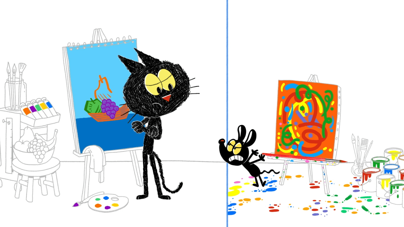 Scribbles and Ink rip their home in two and quickly must find a way to patch things up.