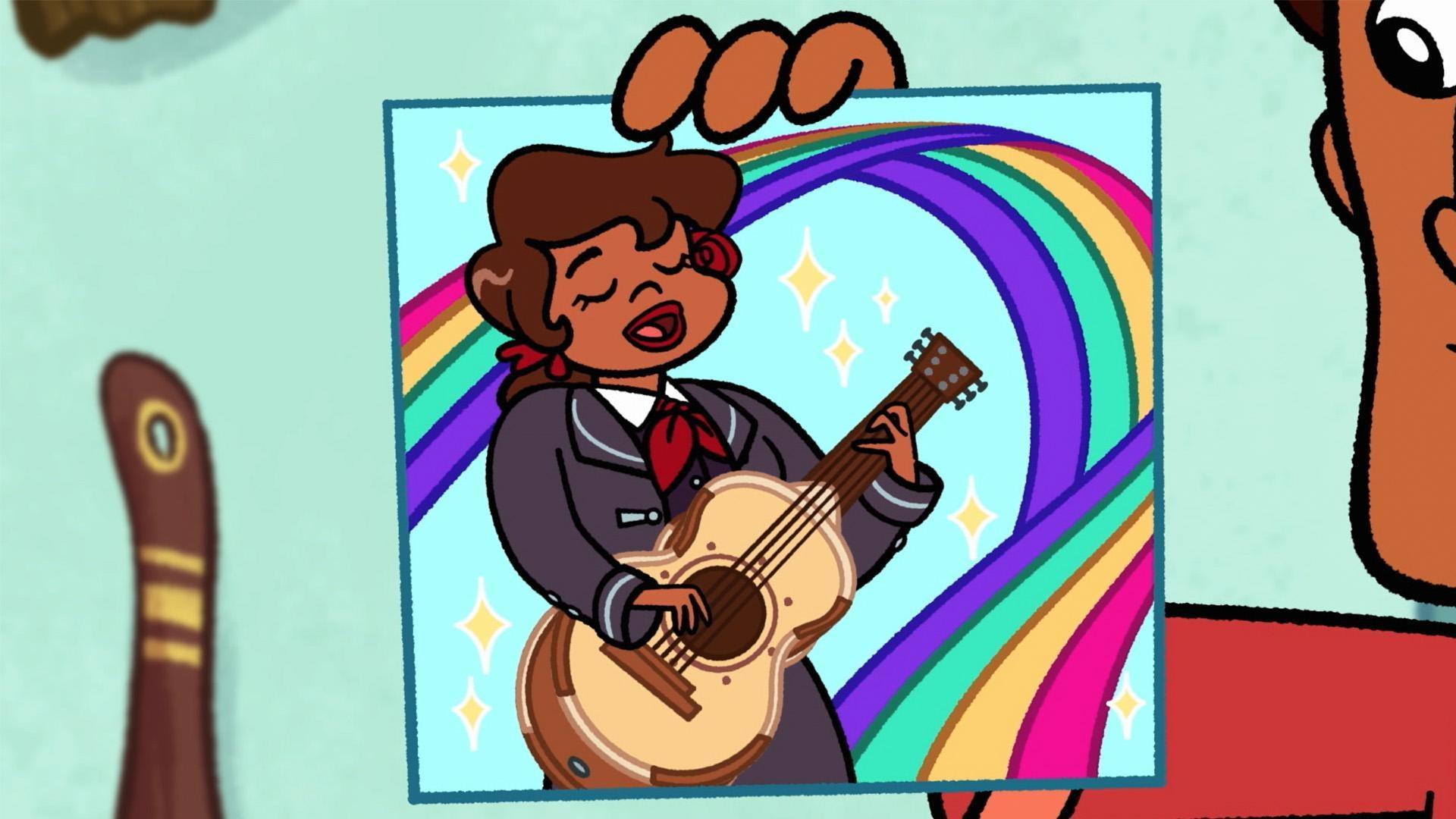 While Javi and Rosie look for music for Noche de Baile, they discover Abuela's musical past!