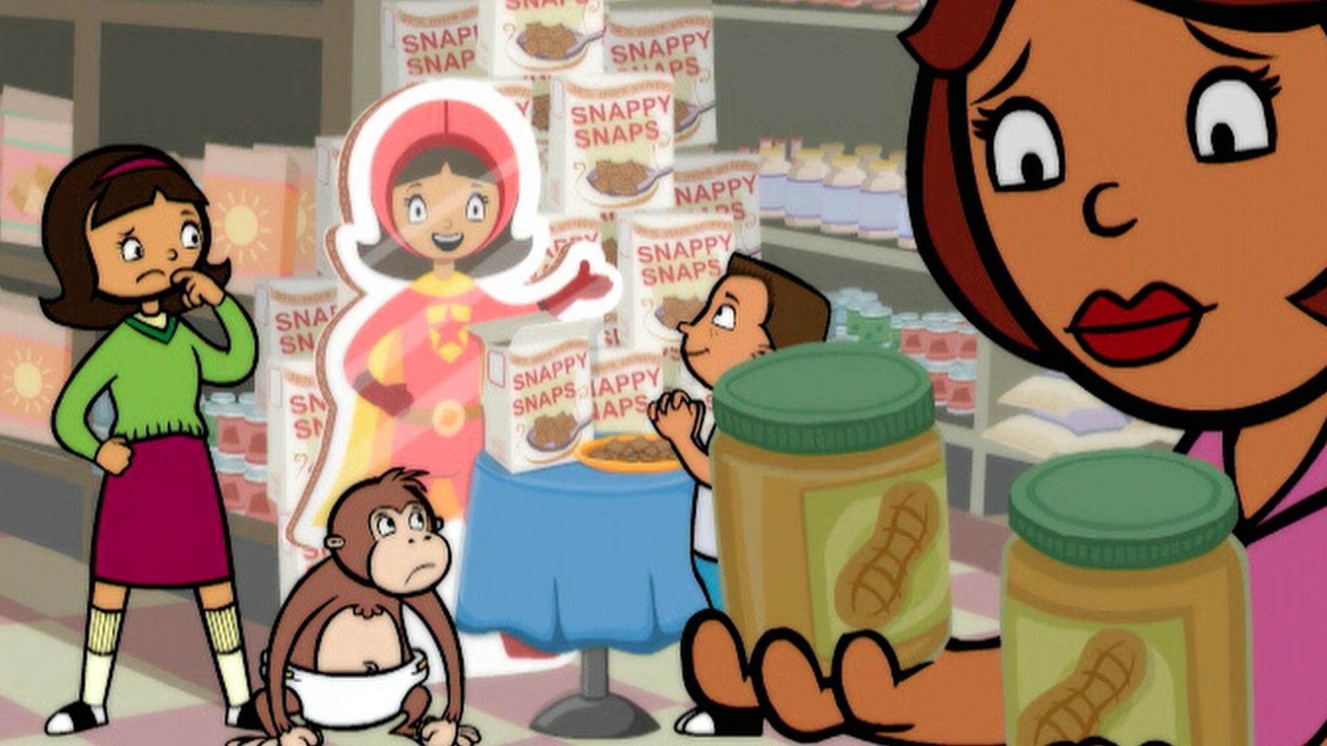 Granny May goes on a crime spree with coupons./Dr. 2-Brains has escaped from prison again!