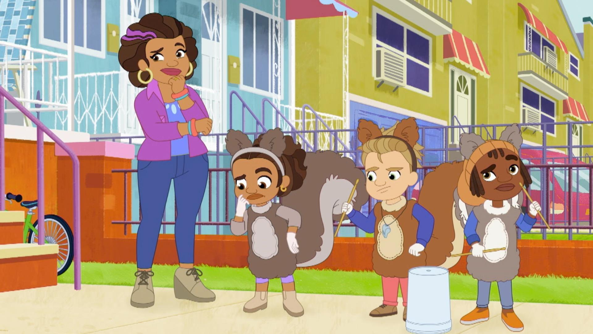 Tía Gloria can’t make it to Alma’s concert./ Alma helps Safina at the animal clinic.