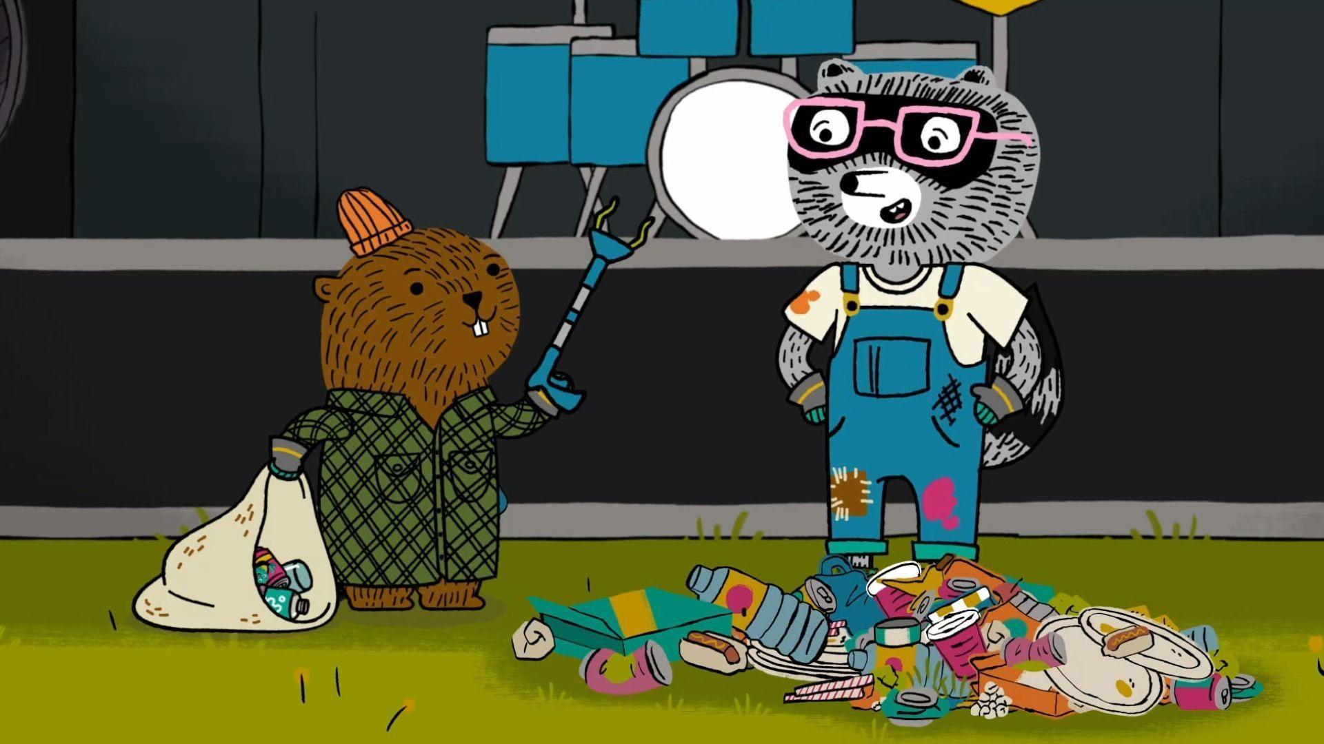 Carl and his friends clean up the park./Carl accidentally breaks Sheldon’s birthday present for hi