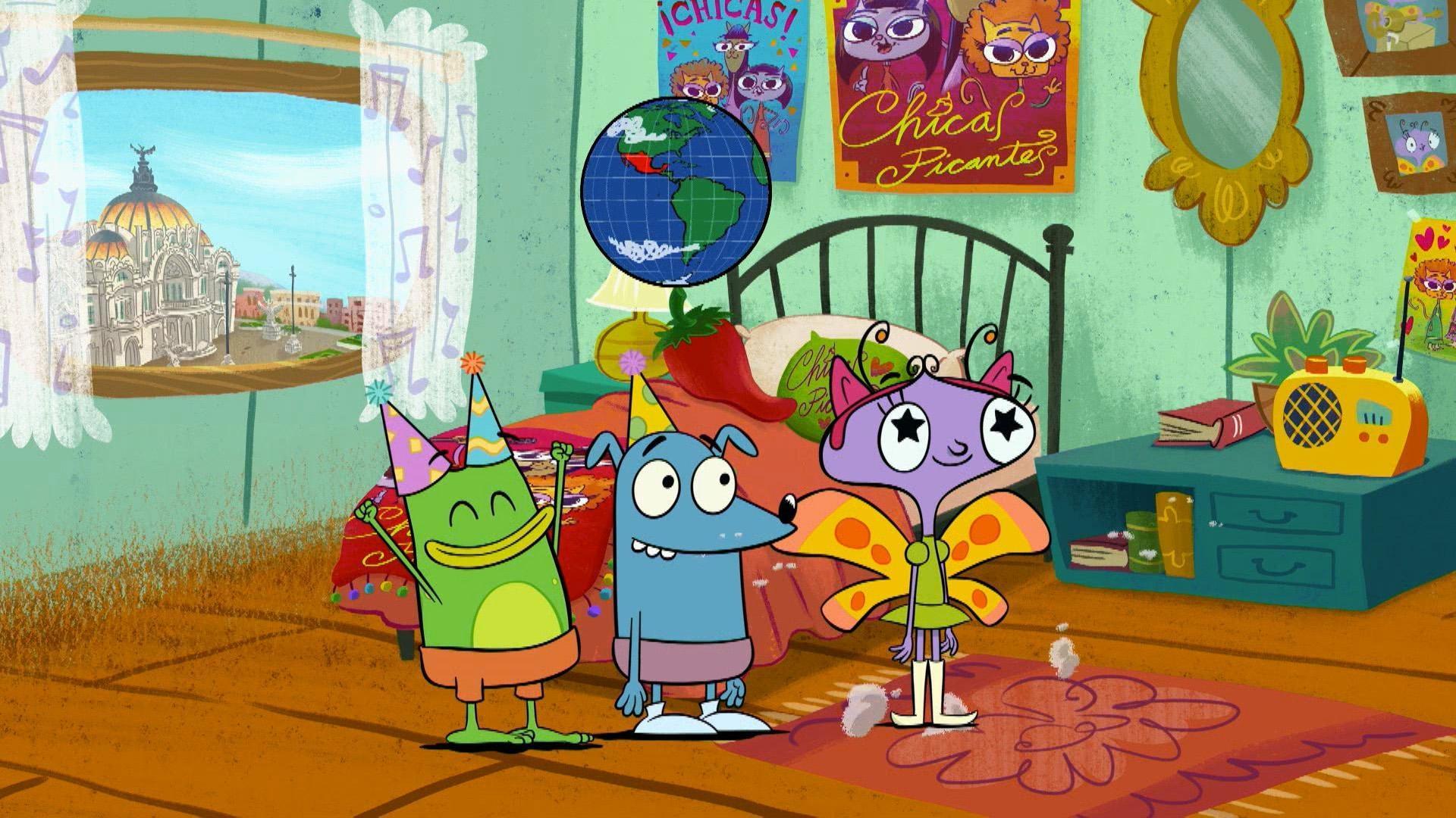 Andy creates a piñata and won't let anyone break it./Carmen attends a dance lesson.