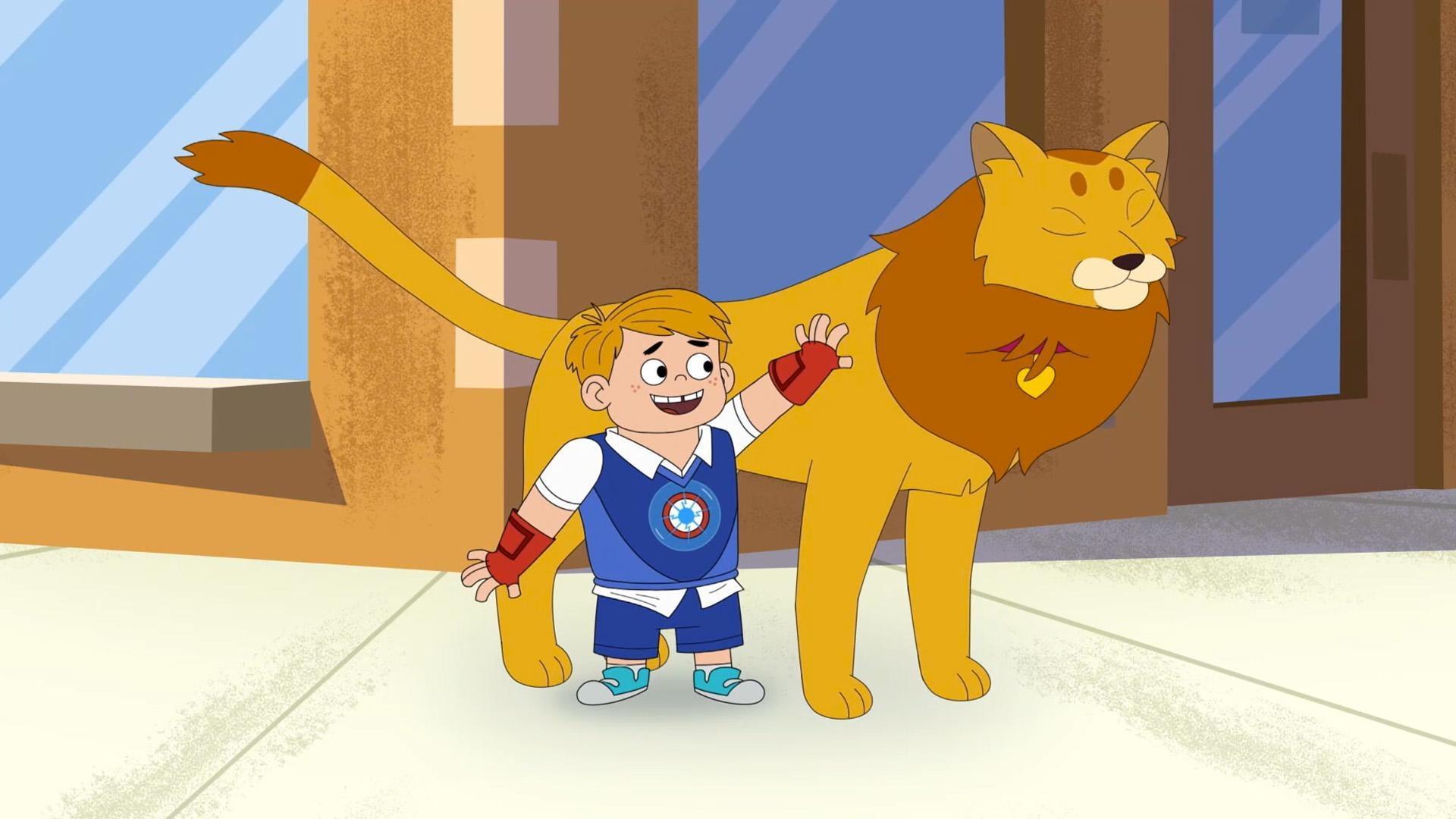 The heroes find a big kitty cat and realize that they must figure out how it grew!