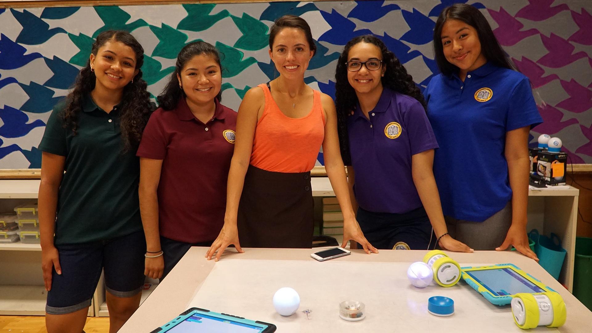 SciGirls in Queens, NY, unite to create a high-tech dance show.