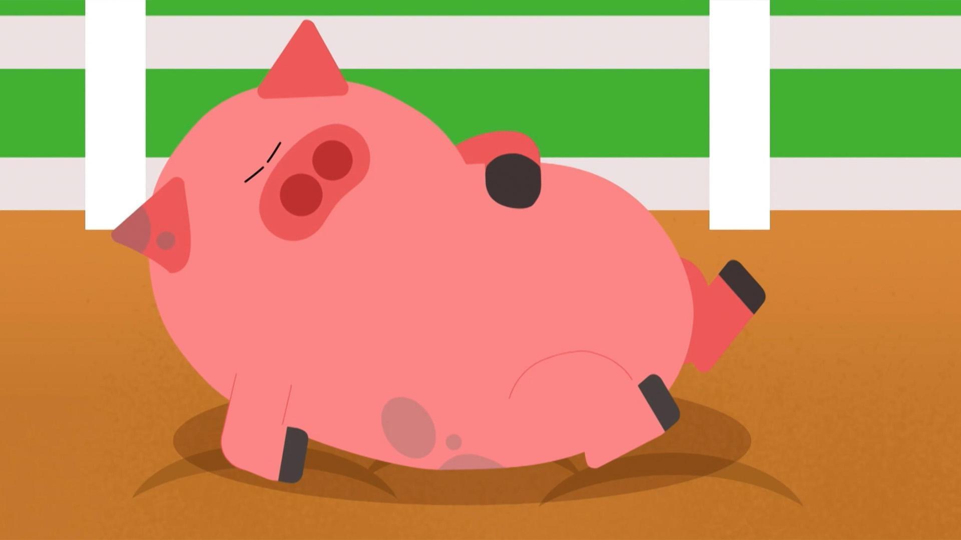 Milo, Lofty and Lark help Doc Diamond look after some poorly animals on Farmer Tilly’s farm.