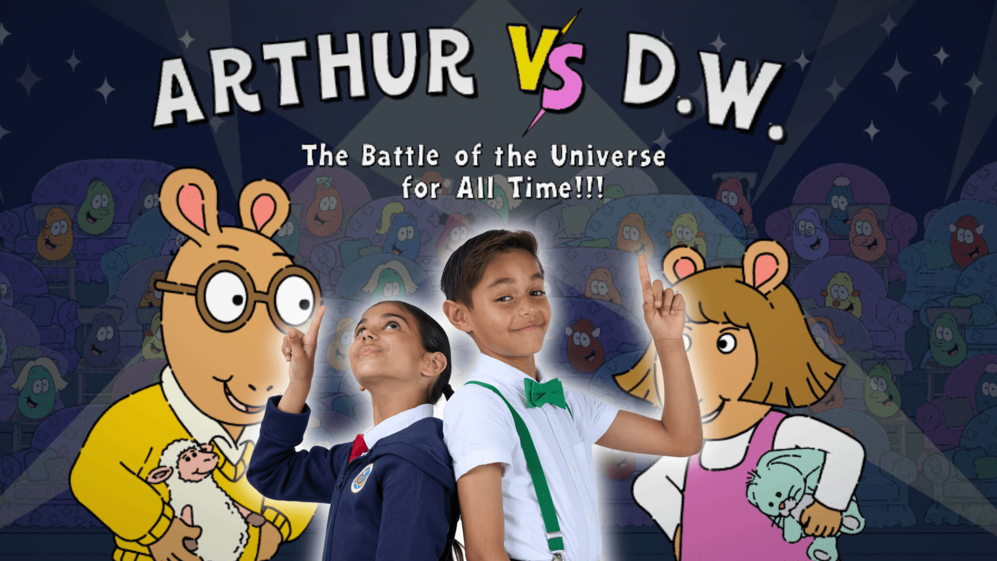 Olindo and Oaklynn explore 'sib-ship' by playing as Arthur and D.W.