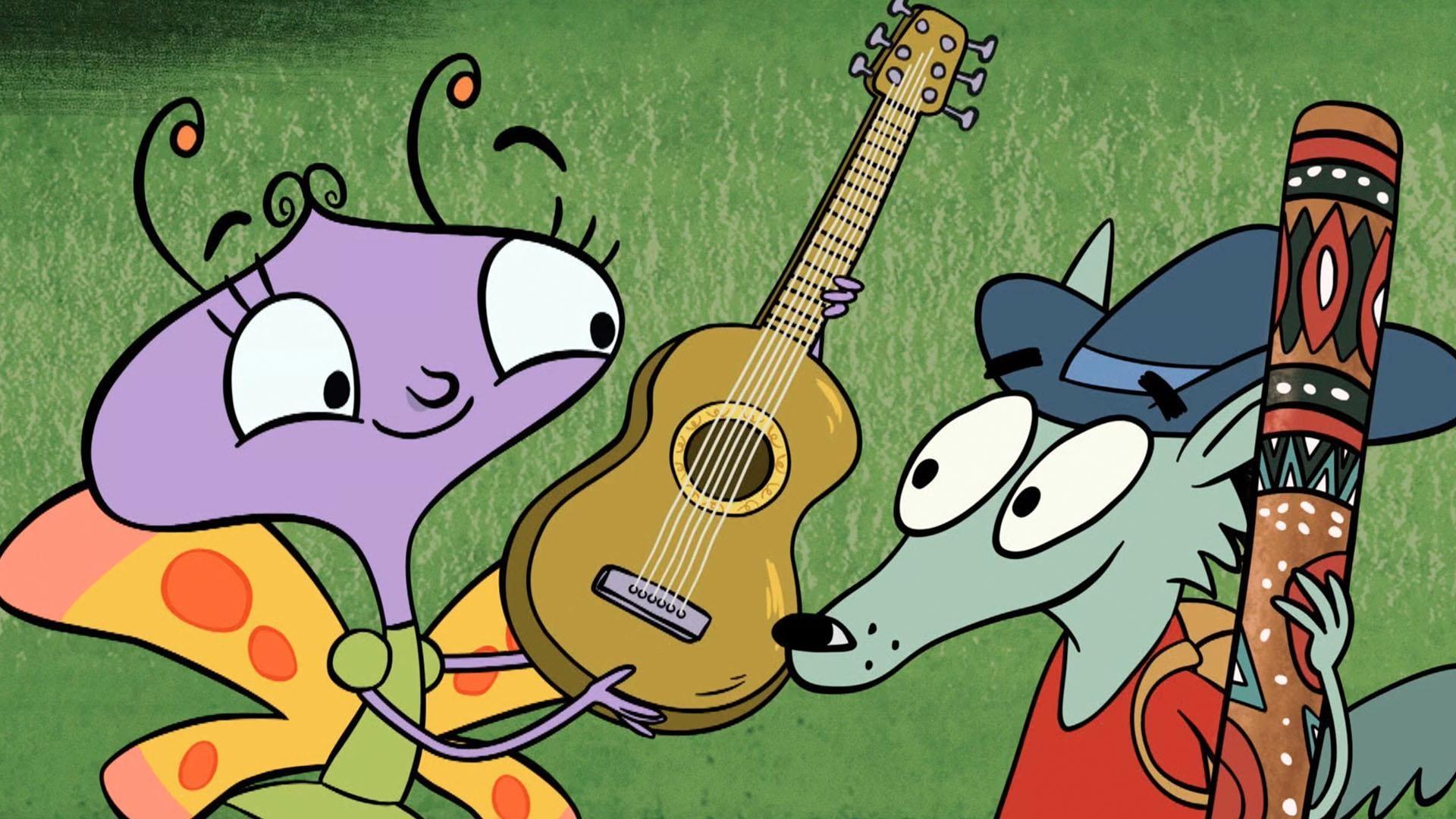 Carmen loses her friend's didgeridoo. / Leo can't be a rancher if he's afraid of horses...