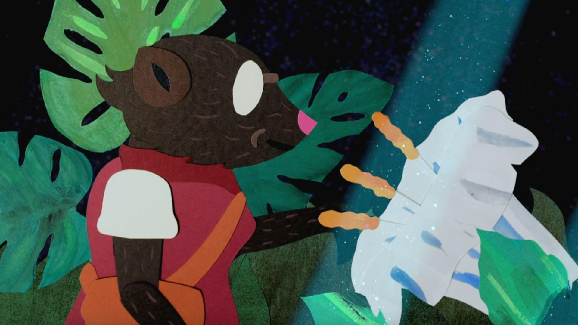 Feeling lonely, Badger seeks help from Dr. Mole in this song from BRAMBLETOWN.