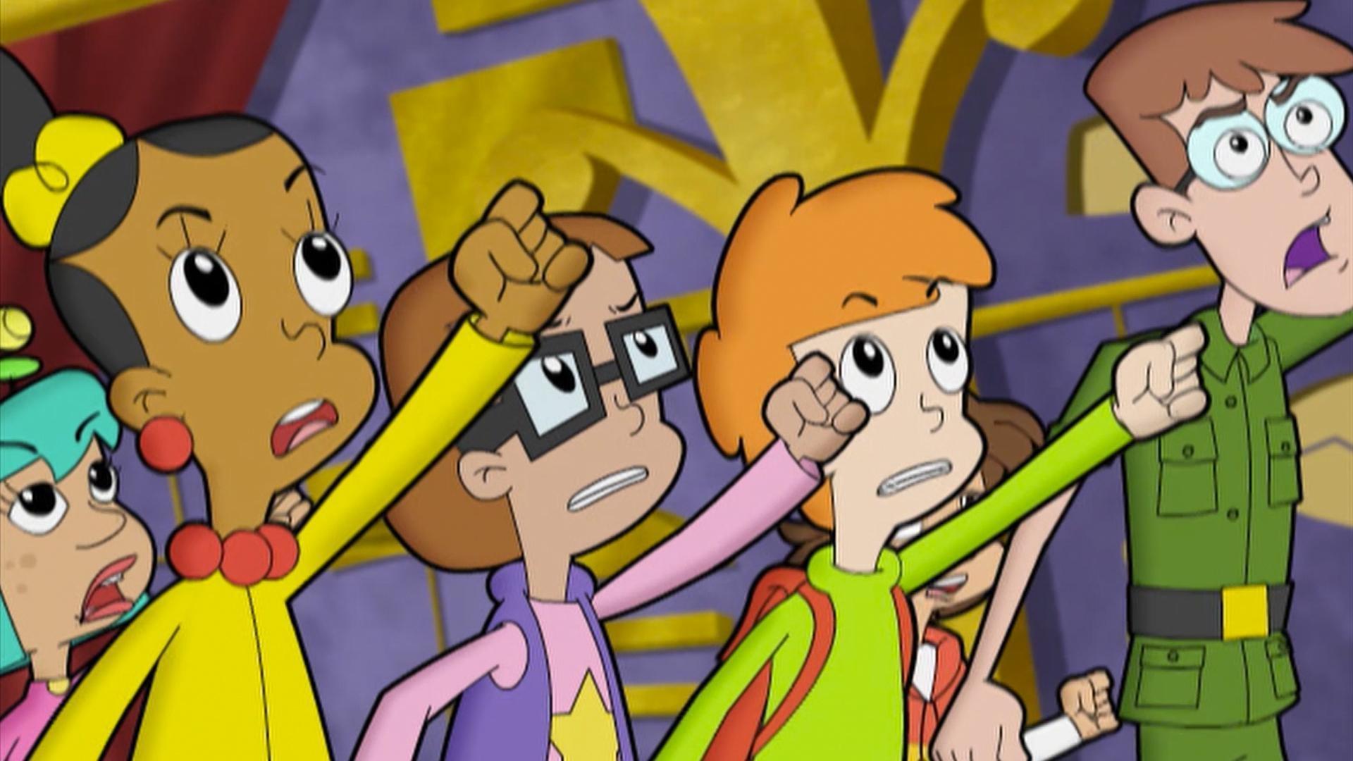 Hacker challenges the kids and their friends to solve a series of puzzles.