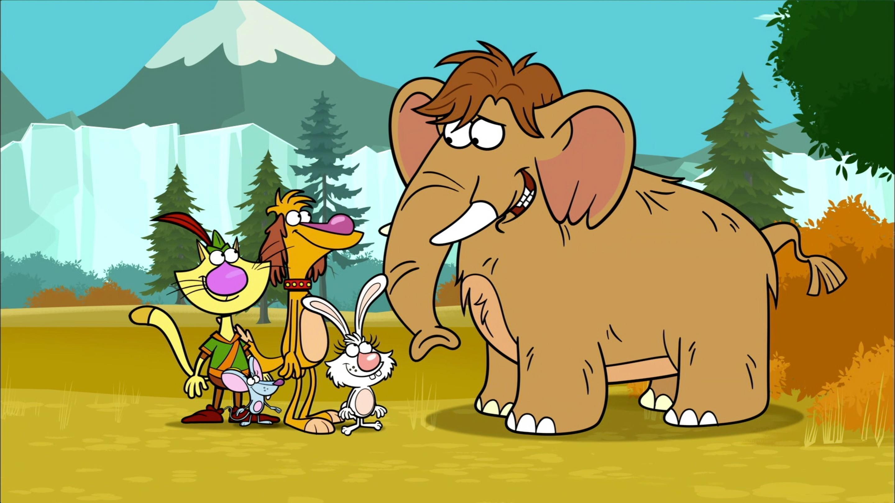 Daisy unearths a giant fossil, which belonged to a Wooly Mammoth!