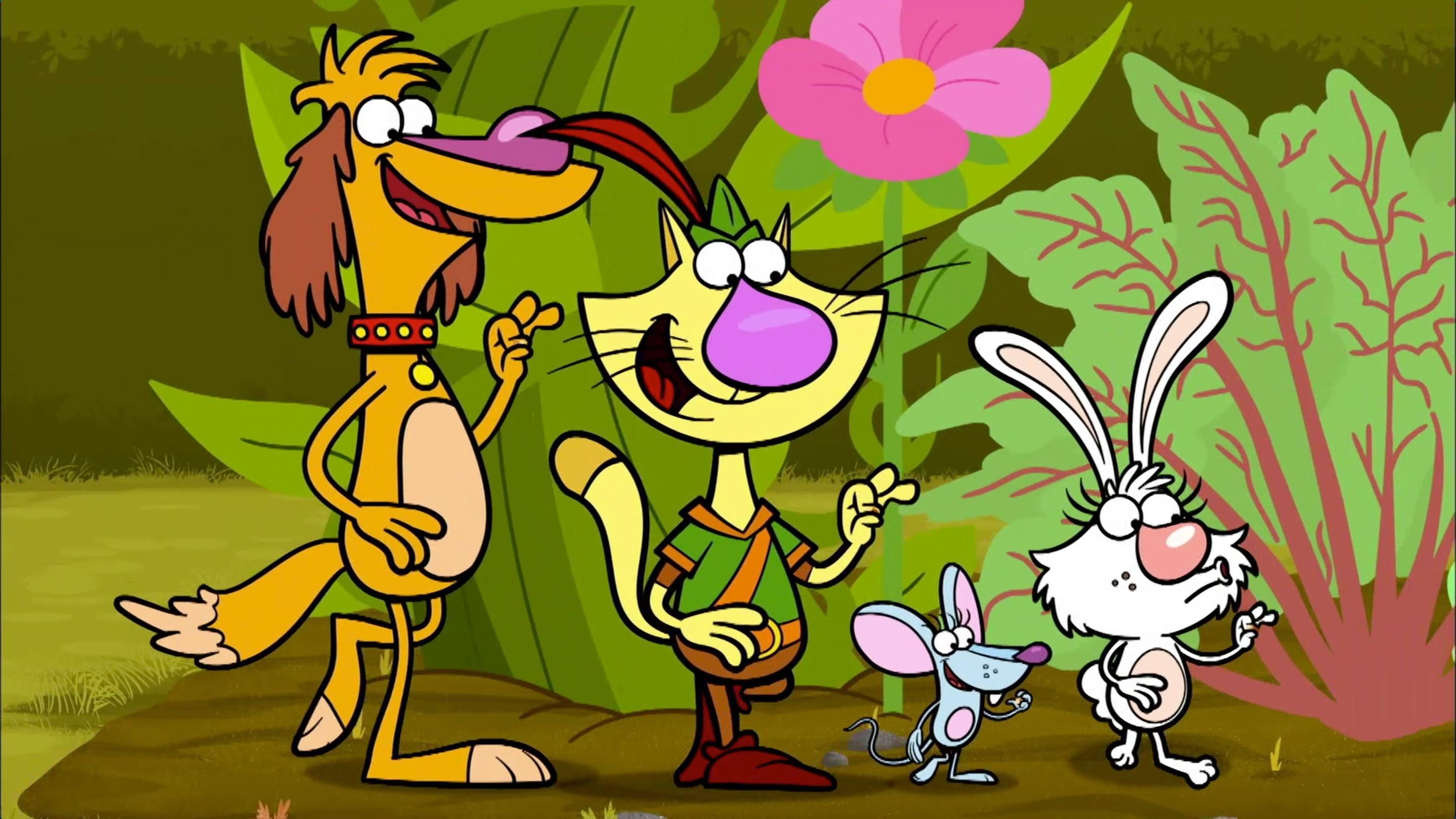 Daisy sings a song about her garden.