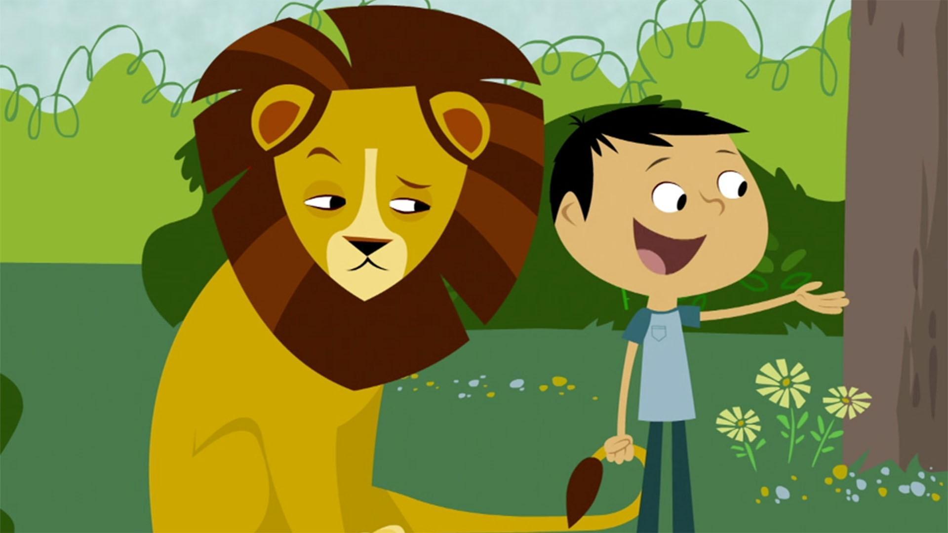 Coco's cat escapes and she asks for Noah's help. Noah brings back a lion!