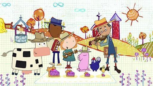 Peg and Cat have a really big problem, they have to get the chickens back in the coop.