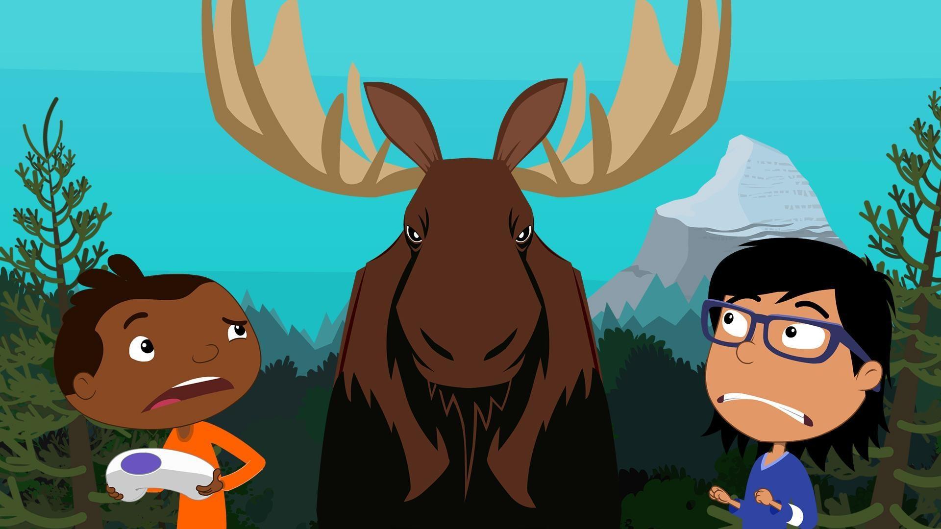 How do you track a ten-foot, 800 pound moose?  Carefully!