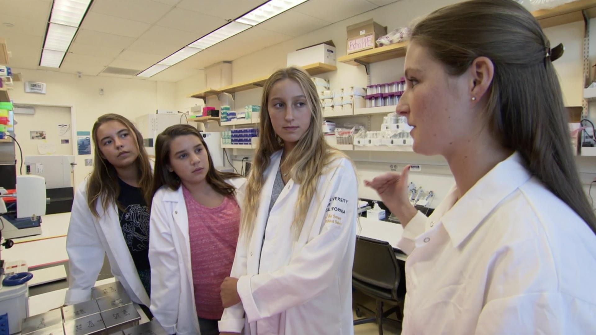 Junior lifeguard Chloe and her friends set sail on a SoCal citizen science cruise.