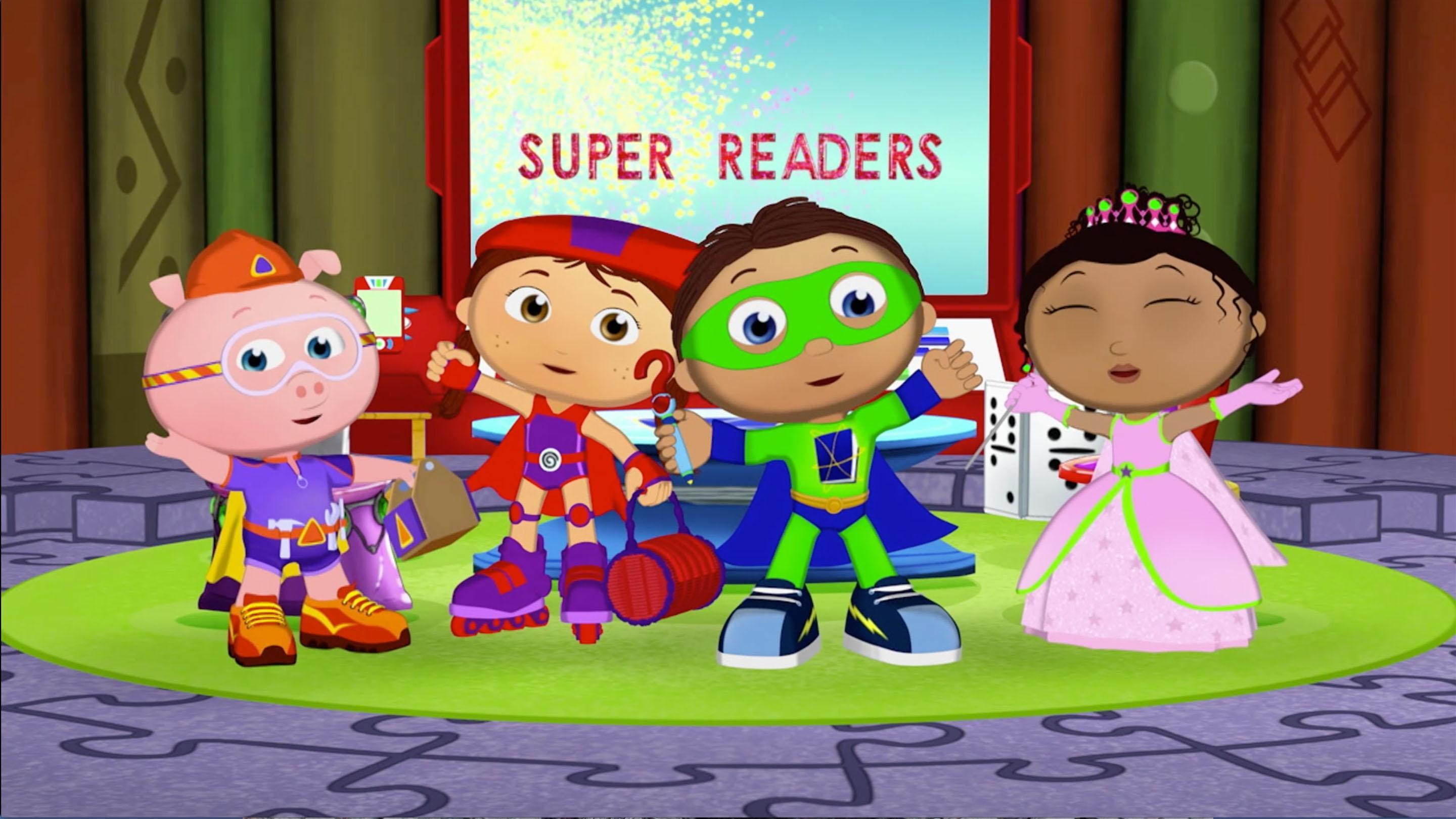 The super readers show us the story of how they met and gained their super powers.