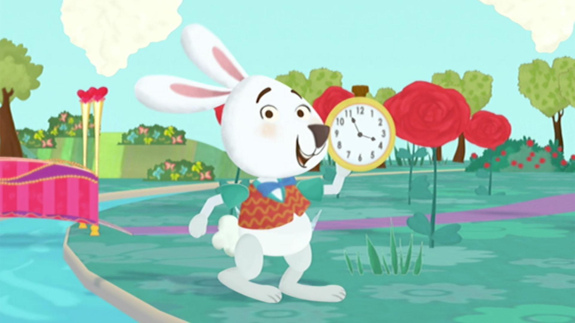 The Super Readers take a tumble down the rabbit hole to catch up with the White Rabbit.