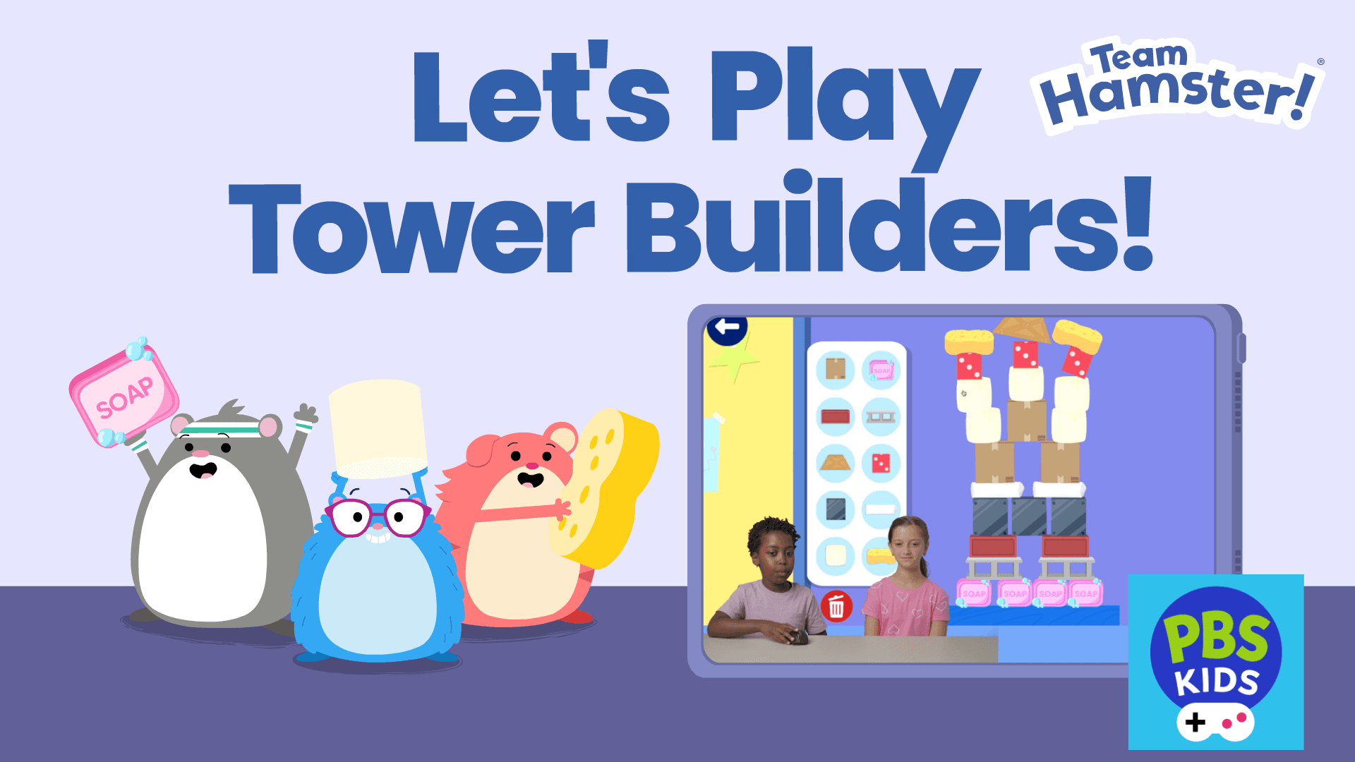 Watch Firo and Isla play the Team Hamster! Tower Builders game!