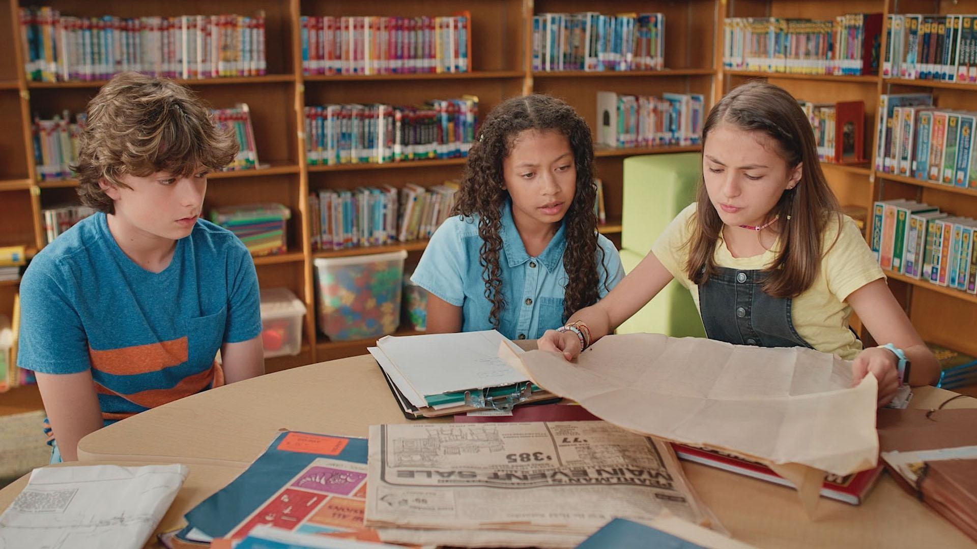 Millie, Marta and Mike are eager to solve the mystery, and uncover the key to the community’s past!