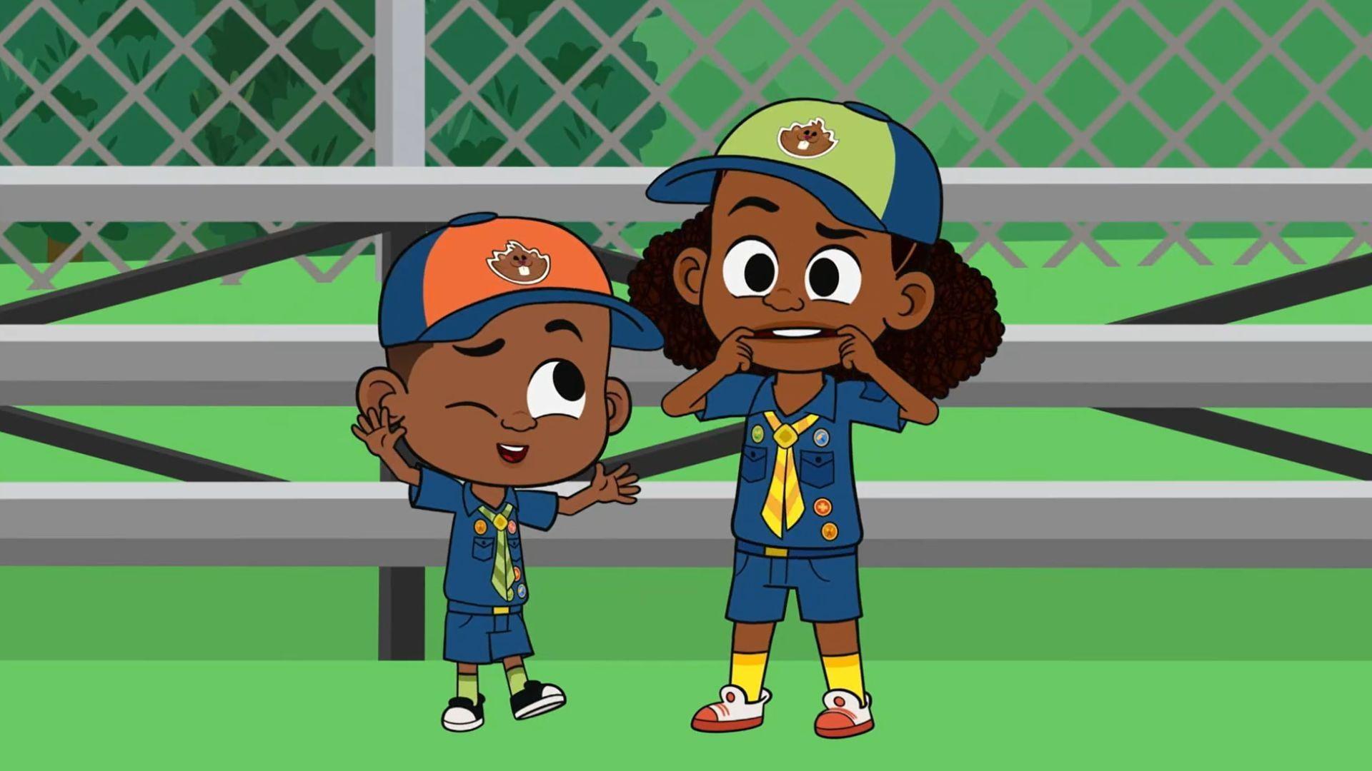 Lyla rushes helping people and makes things worse./Lyla adapts to using her left hand.