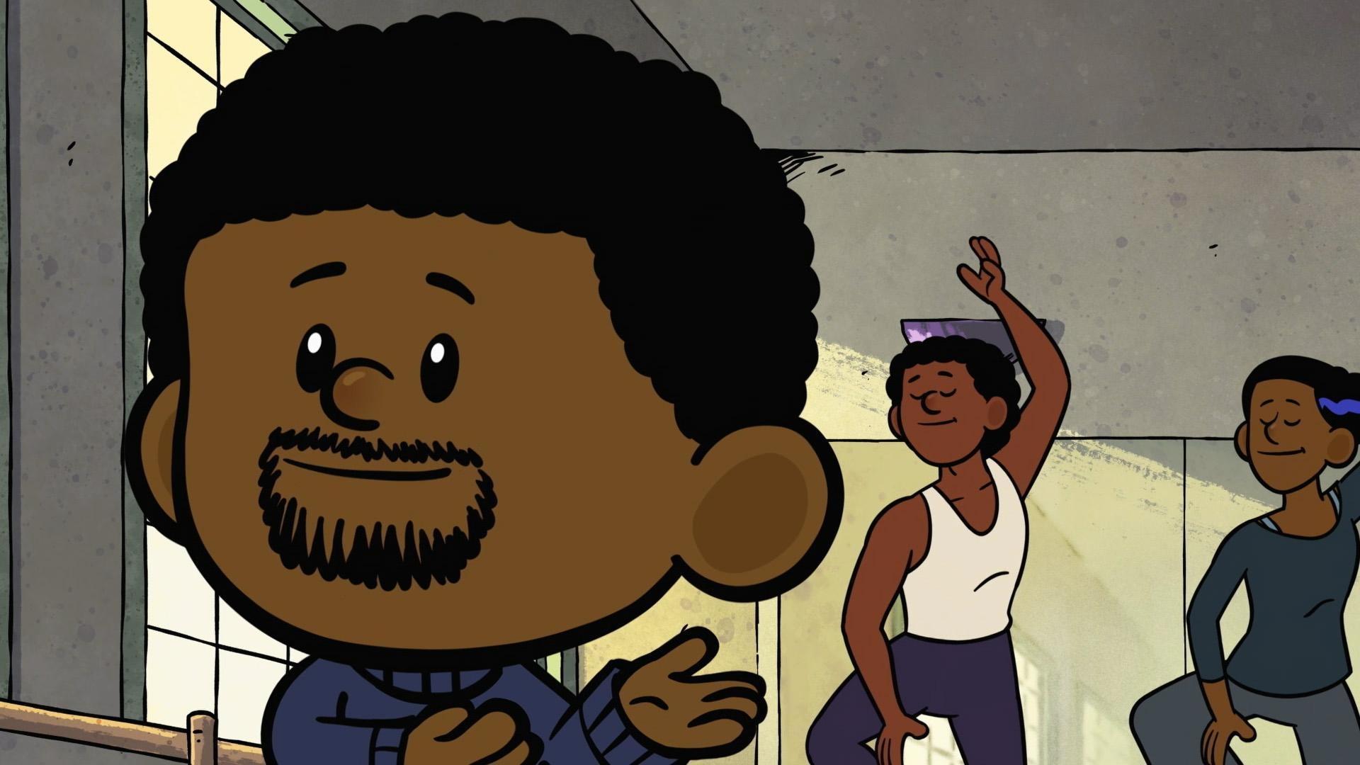 Alvin Ailey explains what he hopes to do with music and dance.