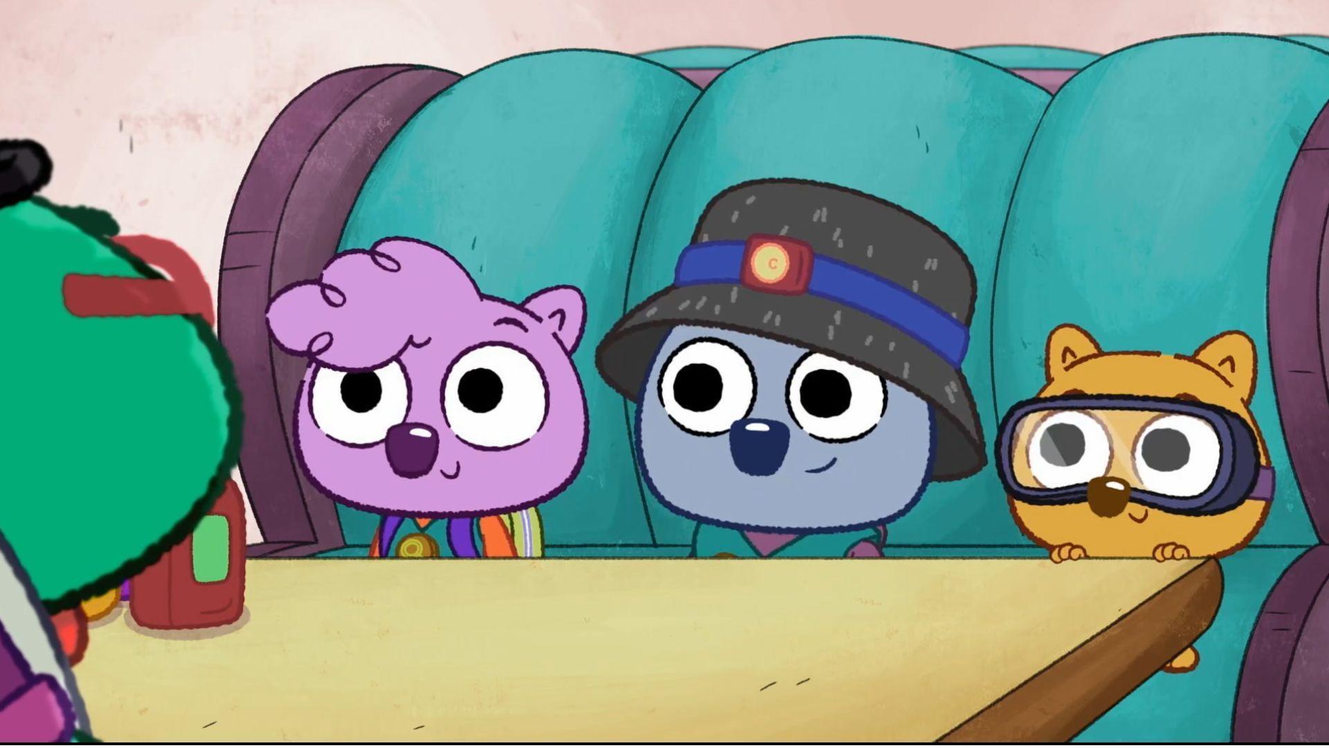 Should Mr. E sell purple ping-pong balls? Survey says: yes!/Super loses her eyeglasses.